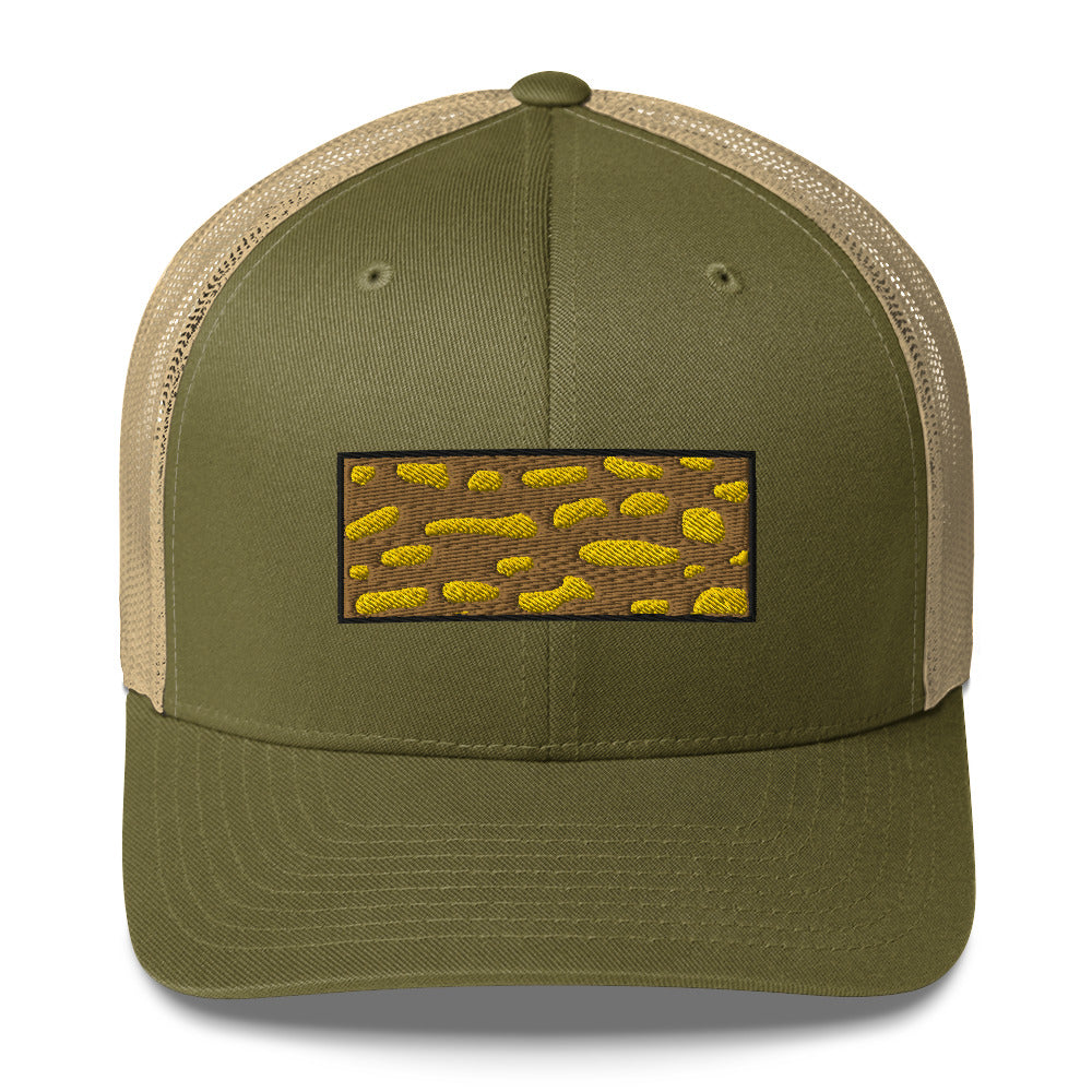 Northern Pike Pattern Trucker Cap