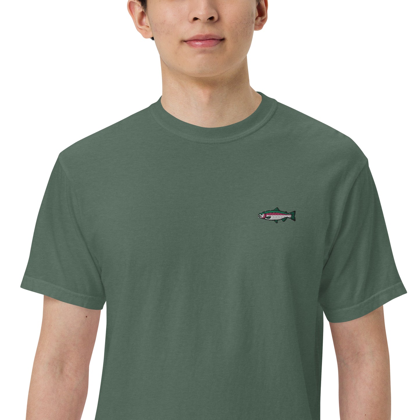 Rainbow Trout Heavyweight T-Shirt