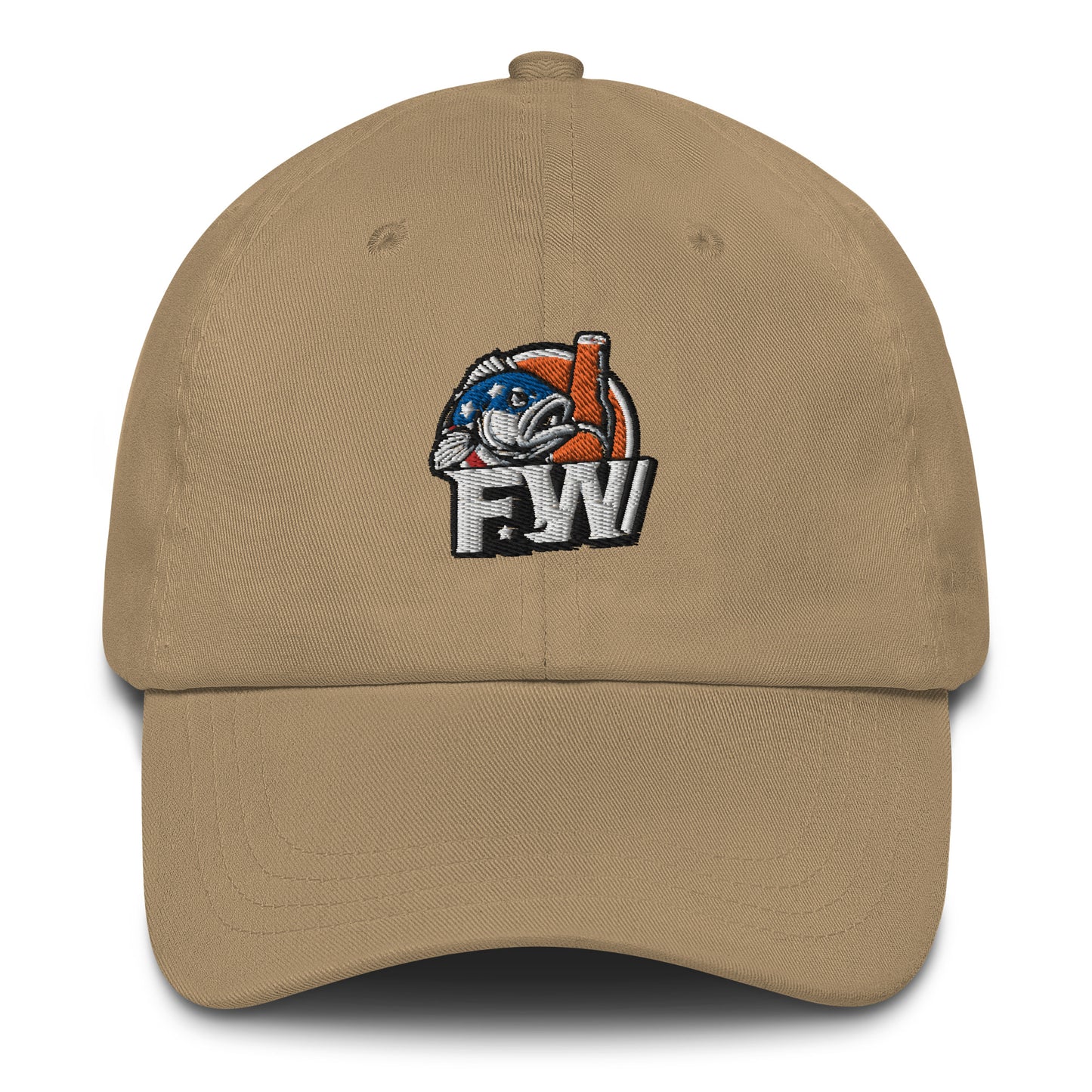 Fish Whistle Logo Dad hat