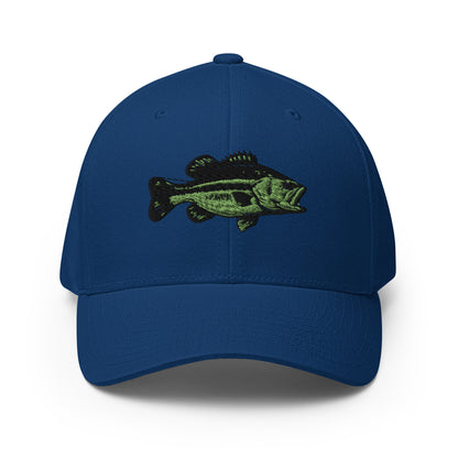 Large Mouth Bass Flexfit Cap