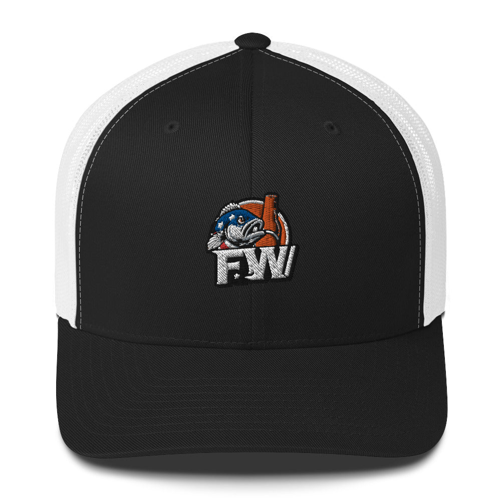 Fish Whistle Logo Trucker Cap