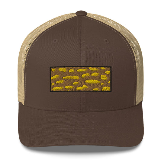 Northern Pike Pattern Trucker Cap