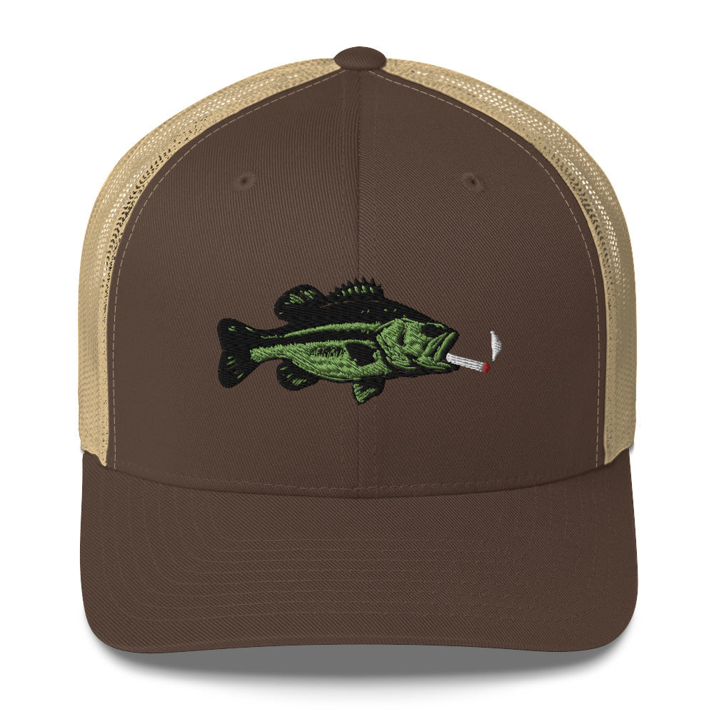 Smokin' Bass Trucker Cap