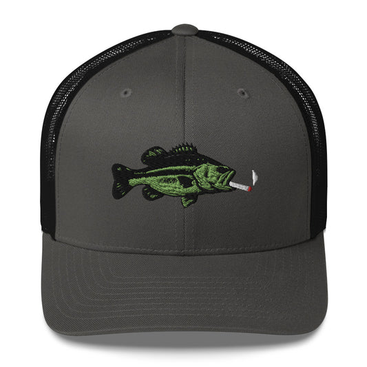 Smokin' Bass Trucker Cap