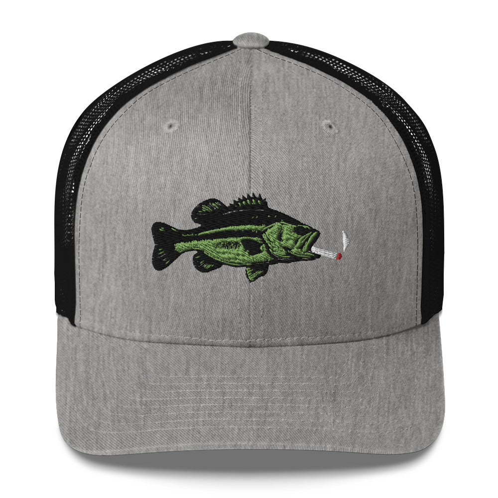 Smokin' Bass Trucker Cap