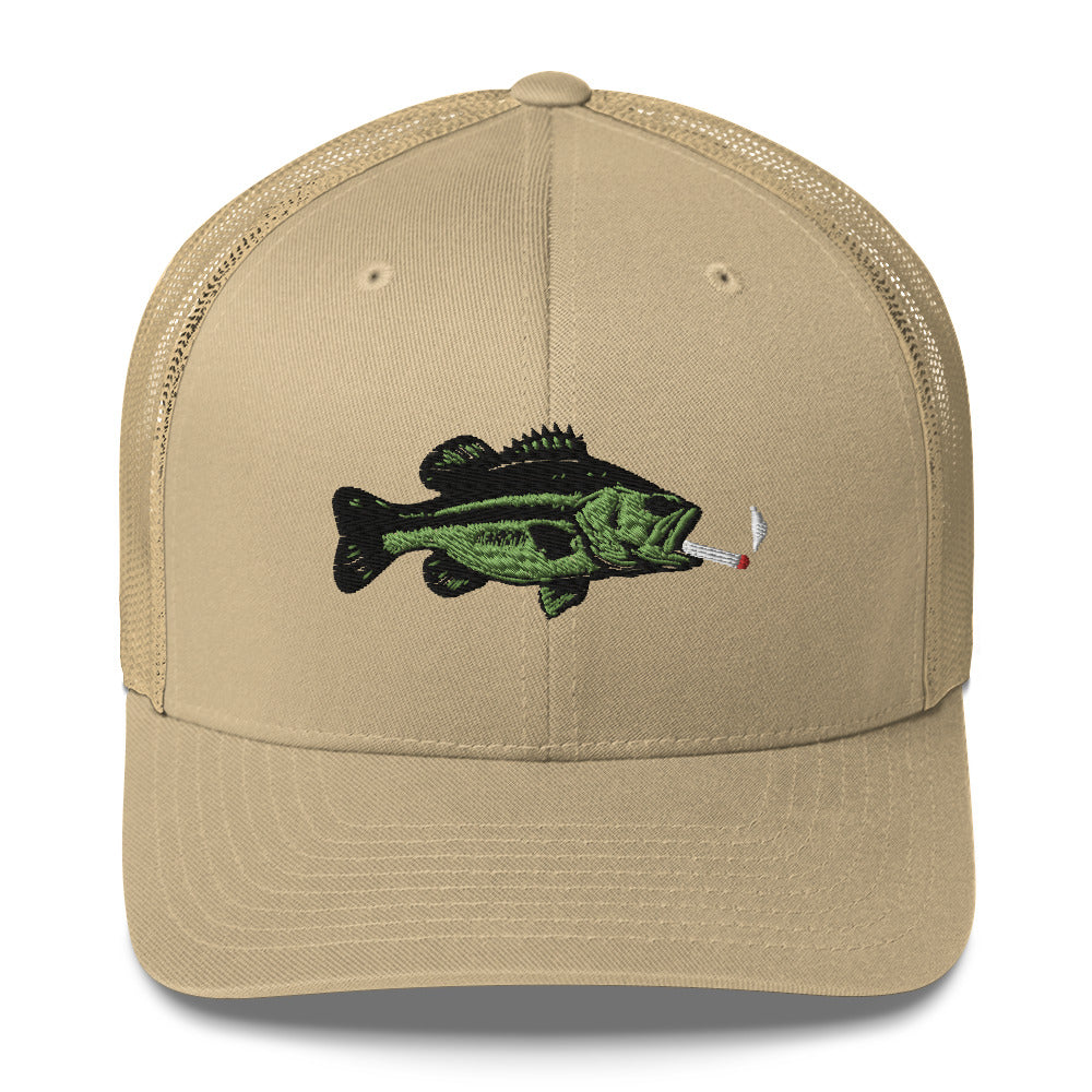 Smokin' Bass Trucker Cap