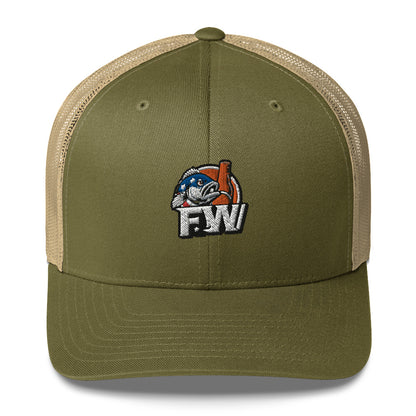 Fish Whistle Logo Trucker Cap