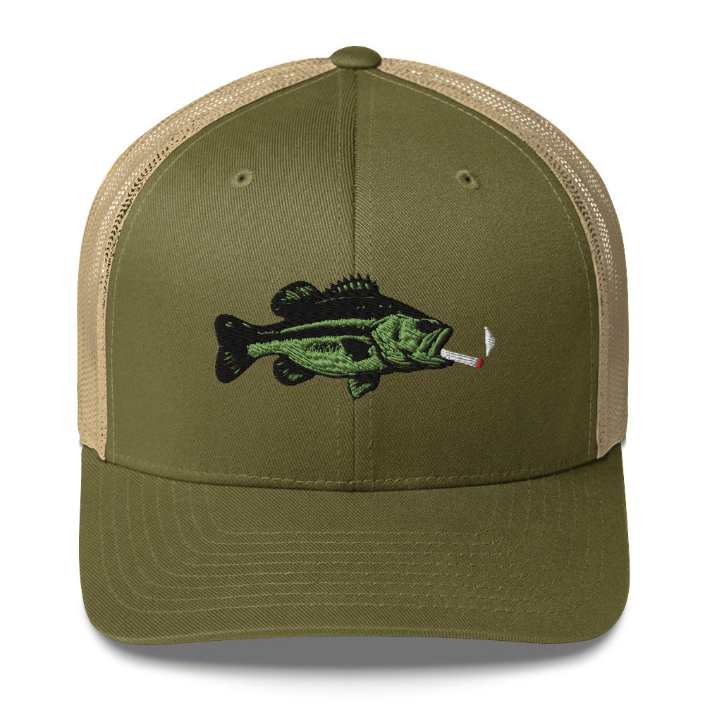 Smokin' Bass Trucker Cap