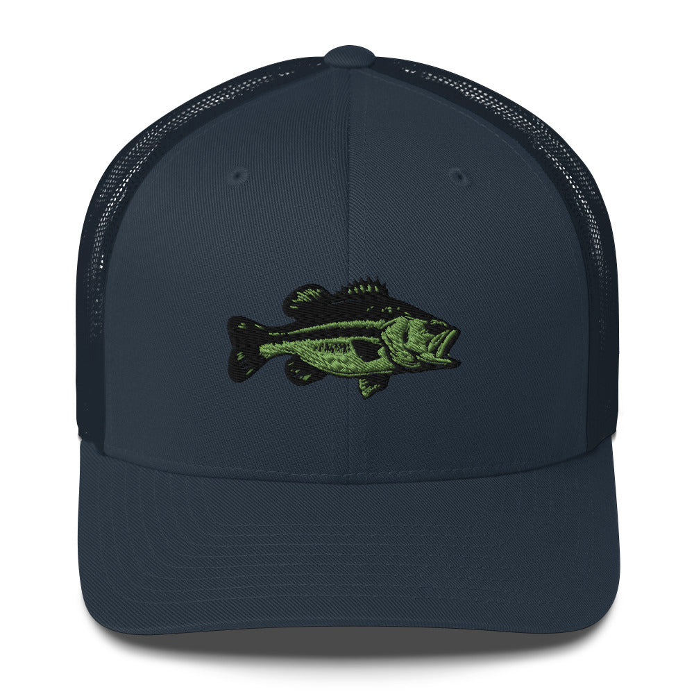 Large Mouth Bass Trucker Cap