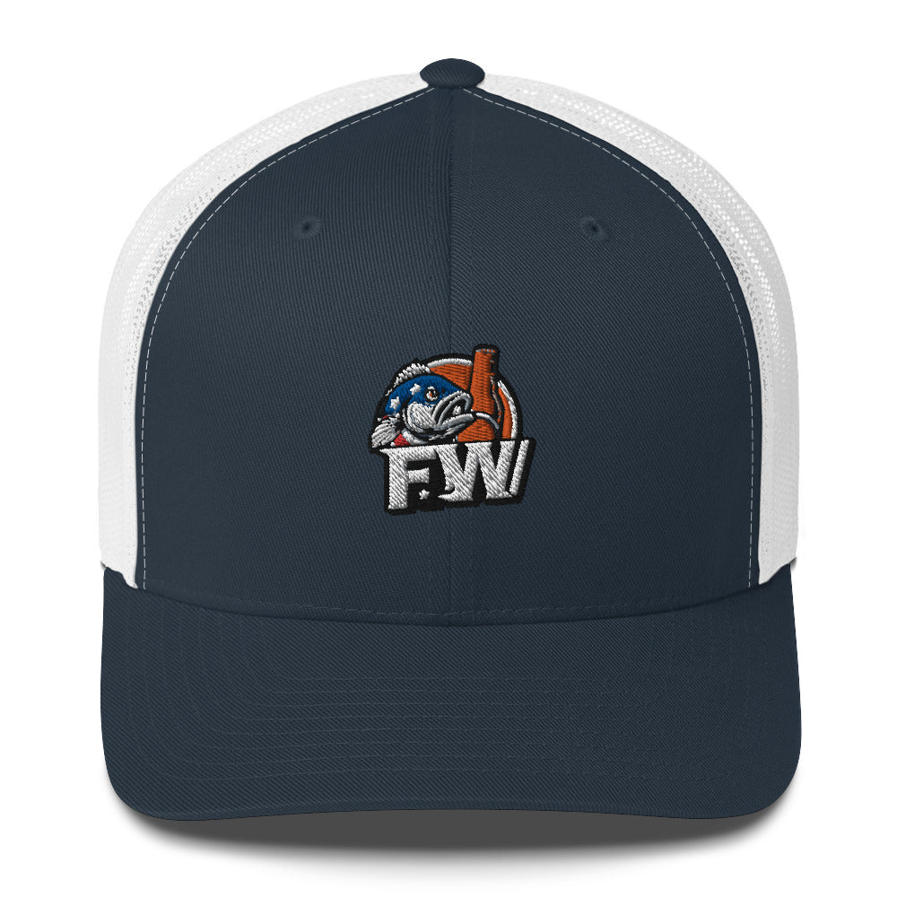 Fish Whistle Logo Trucker Cap