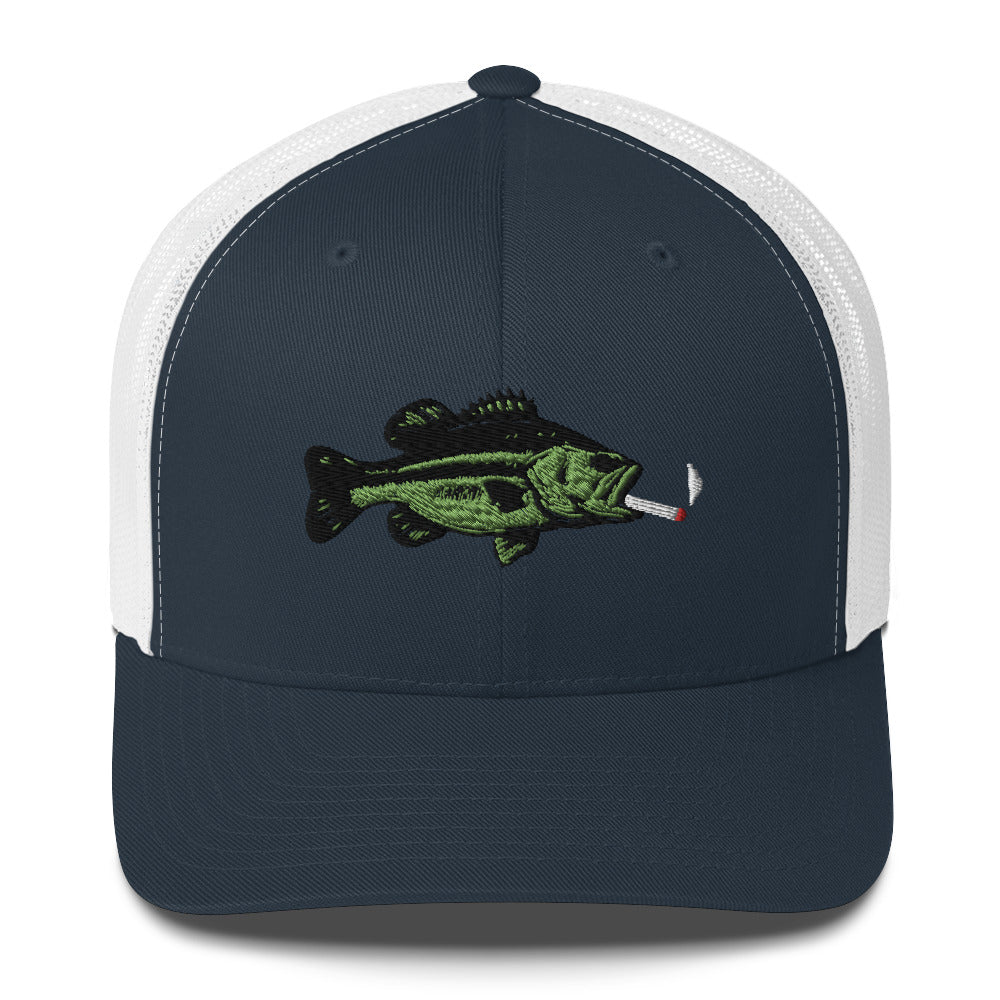 Smokin' Bass Trucker Cap