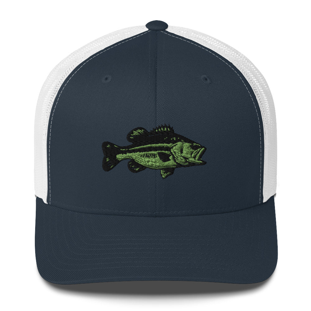 Large Mouth Bass Trucker Cap