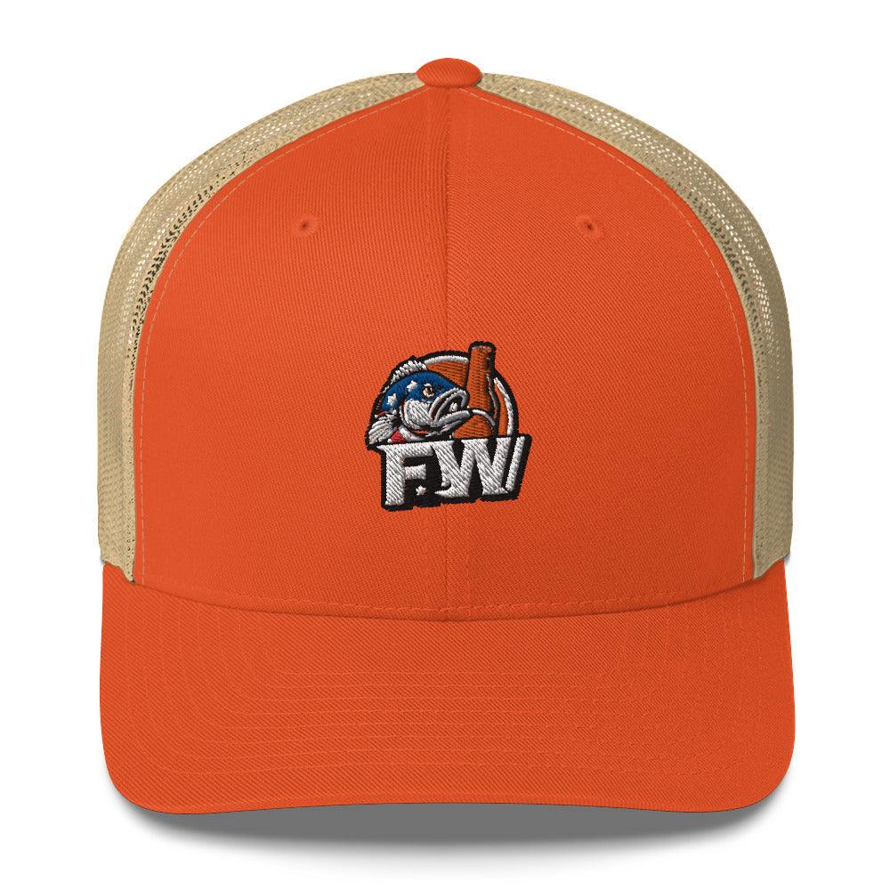 Fish Whistle Logo Trucker Cap