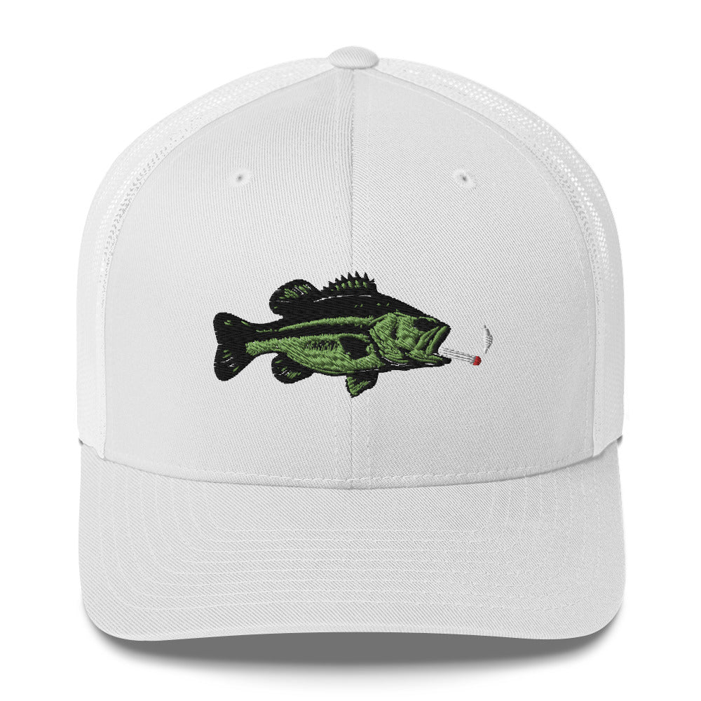 Smokin' Bass Trucker Cap