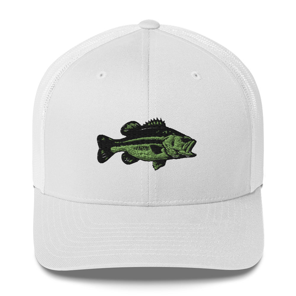 Large Mouth Bass Trucker Cap