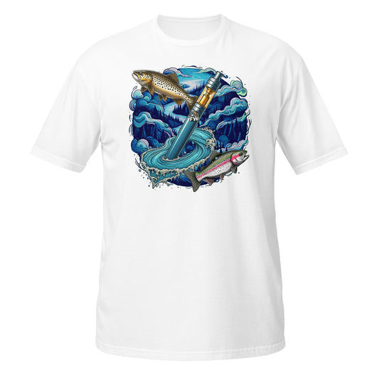 Fish Whistle River TROUT T-Shirt