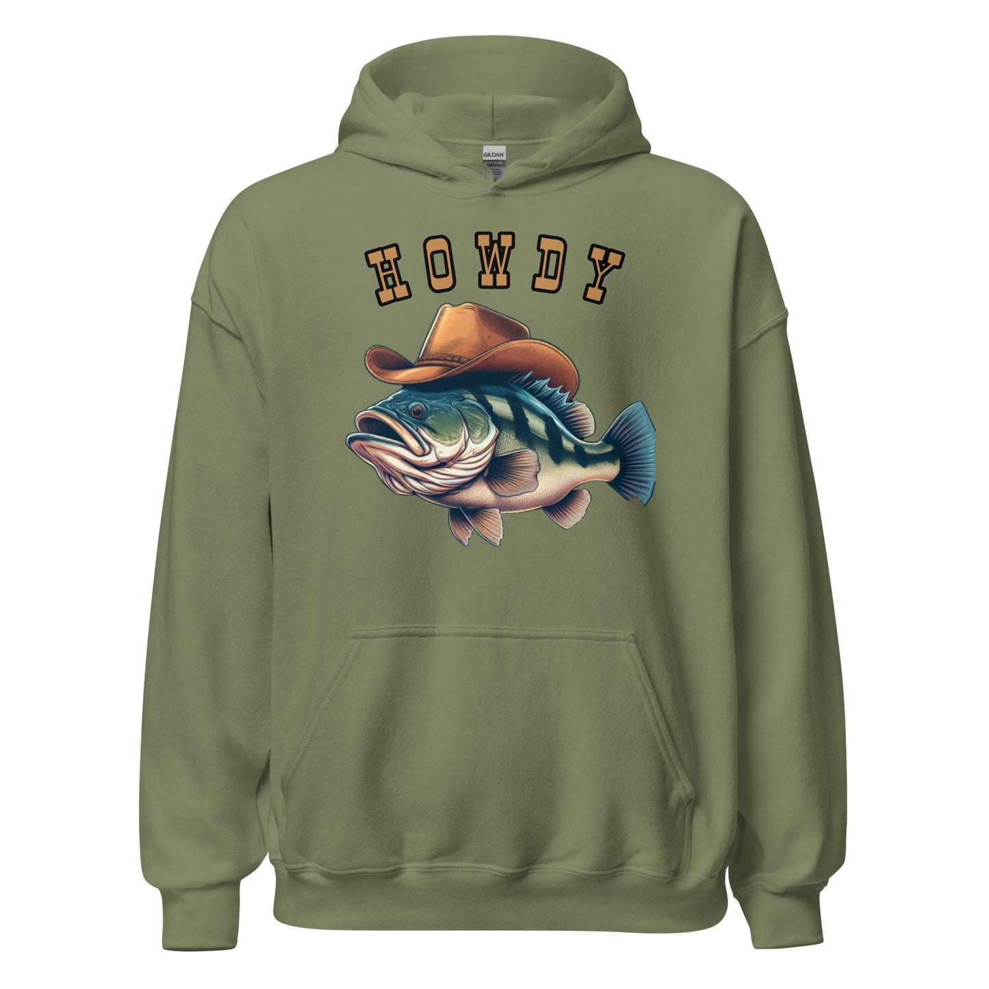 Cowboy Bass HOWDY Hoodie