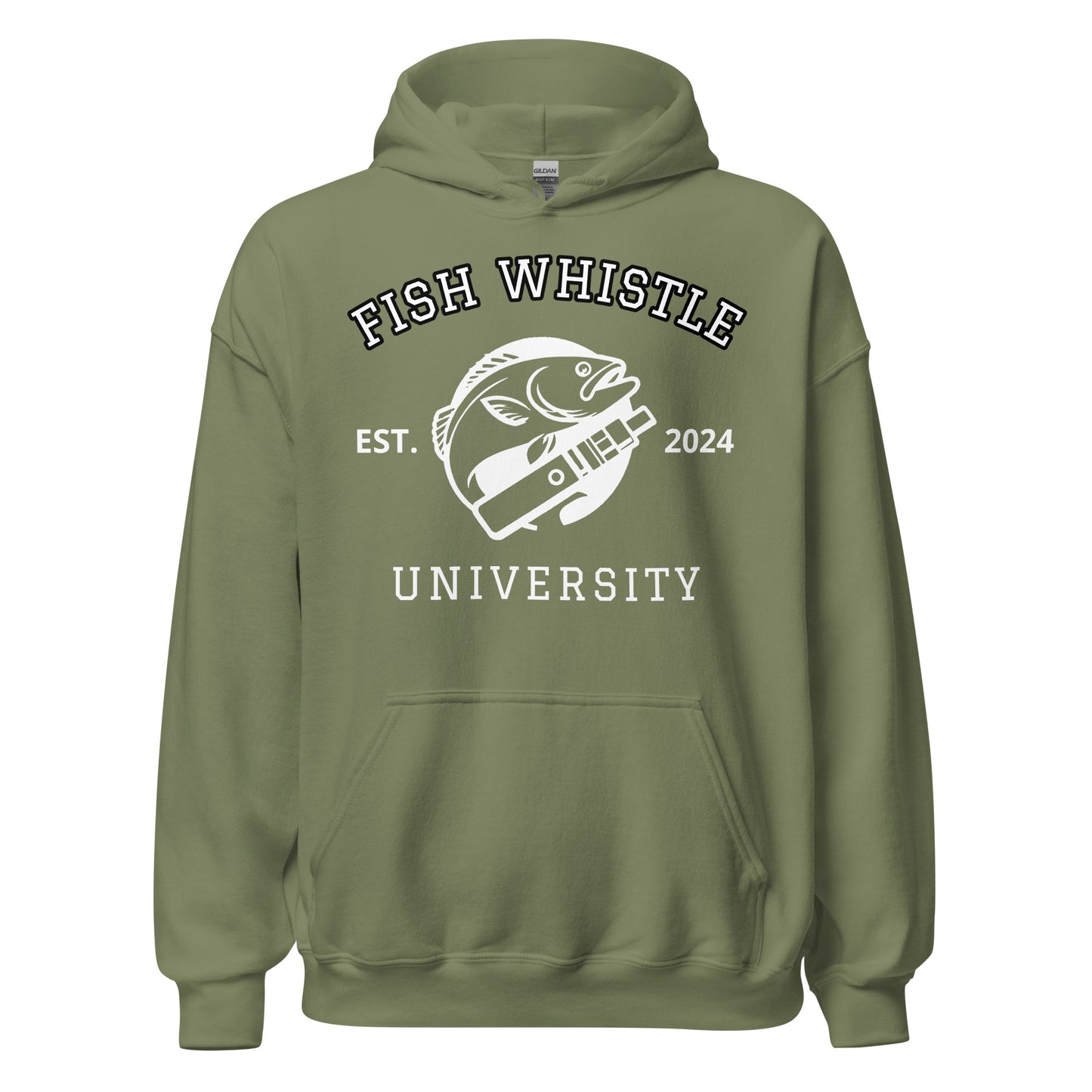 Fish Whistle University Hoodie