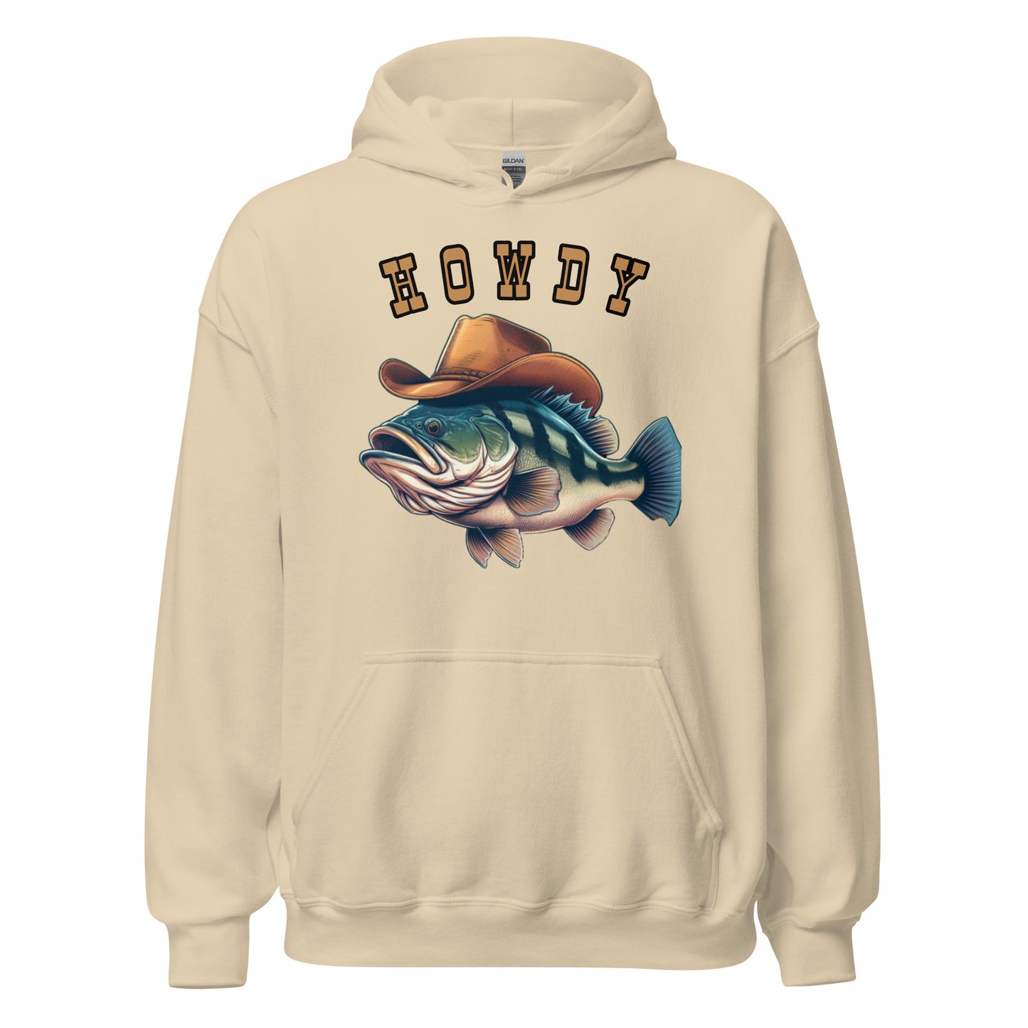 Cowboy Bass HOWDY Hoodie